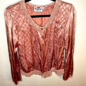 Indian Beaded 100% Rayon Blouse
